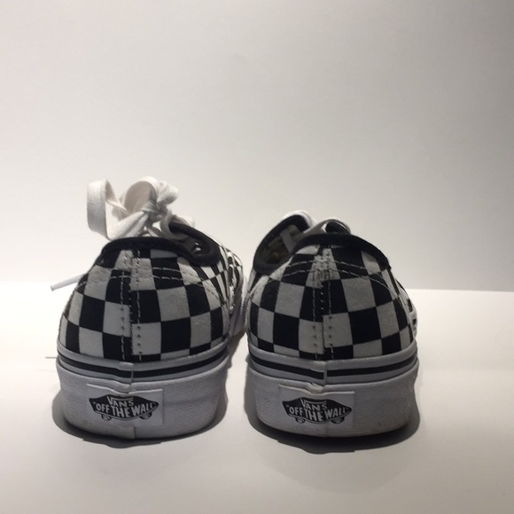 Black and white checkered vans - Picture 3 of 7